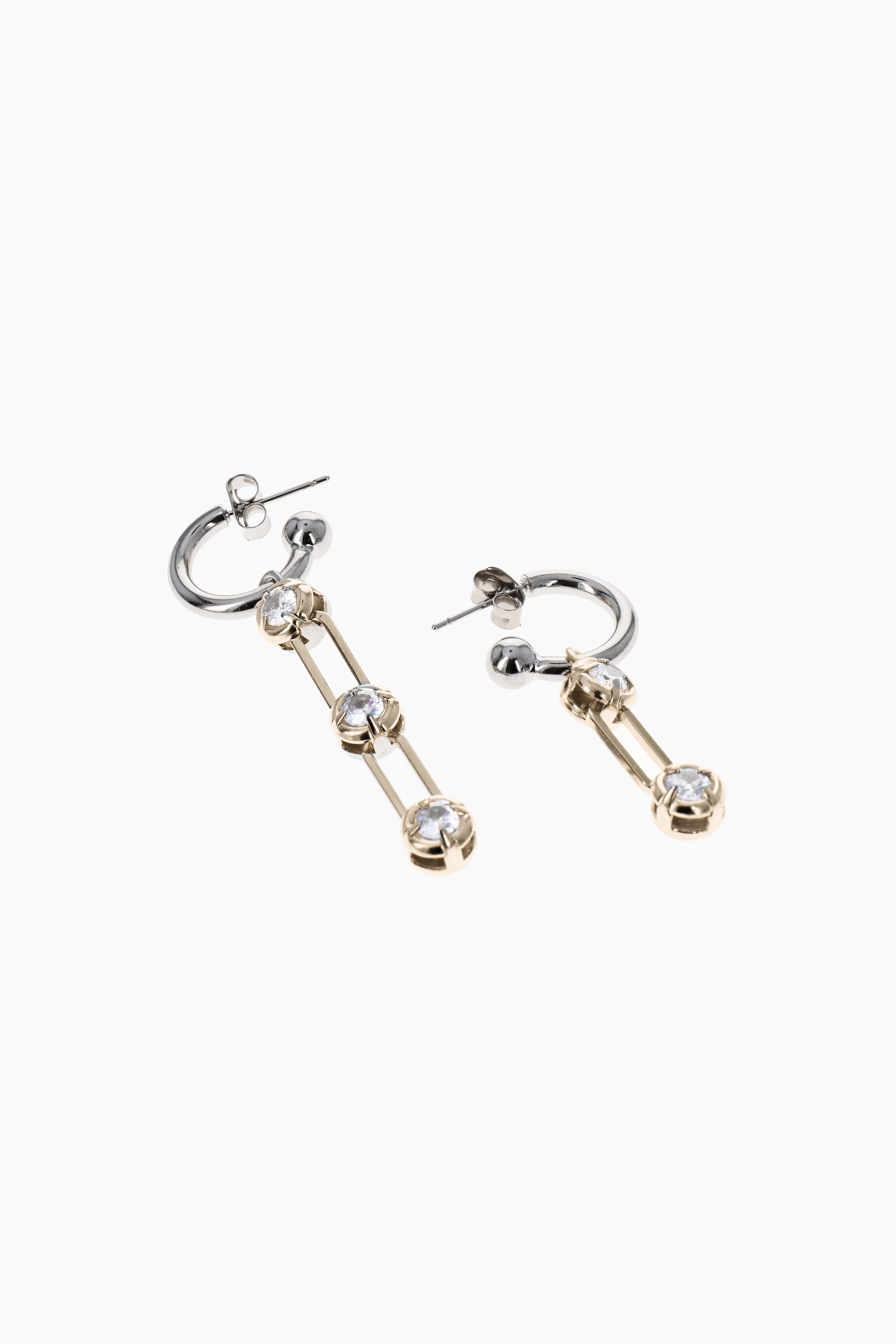 Alva bicolored earrings - Image 2