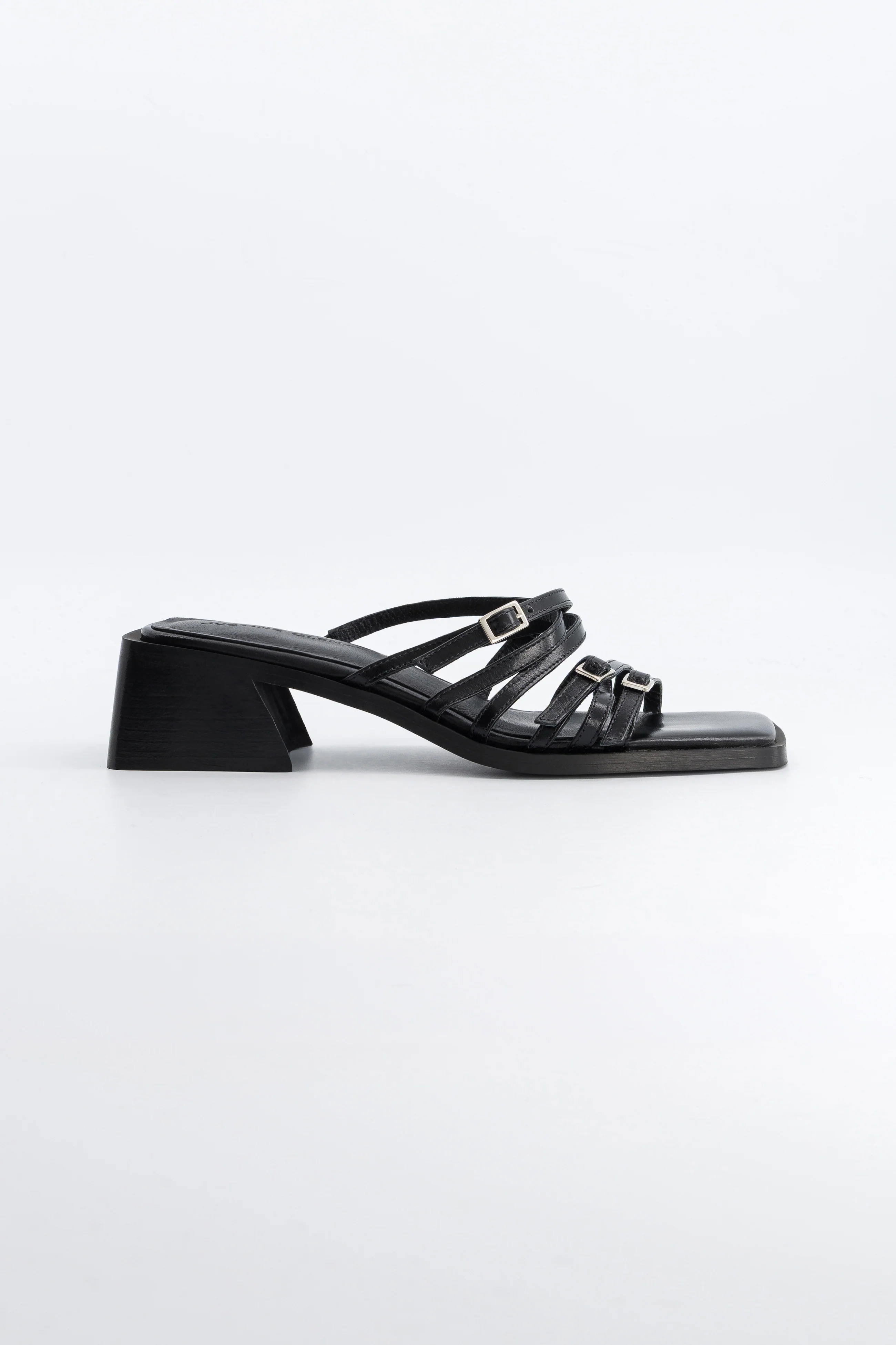 Andie black sandals - Image 4