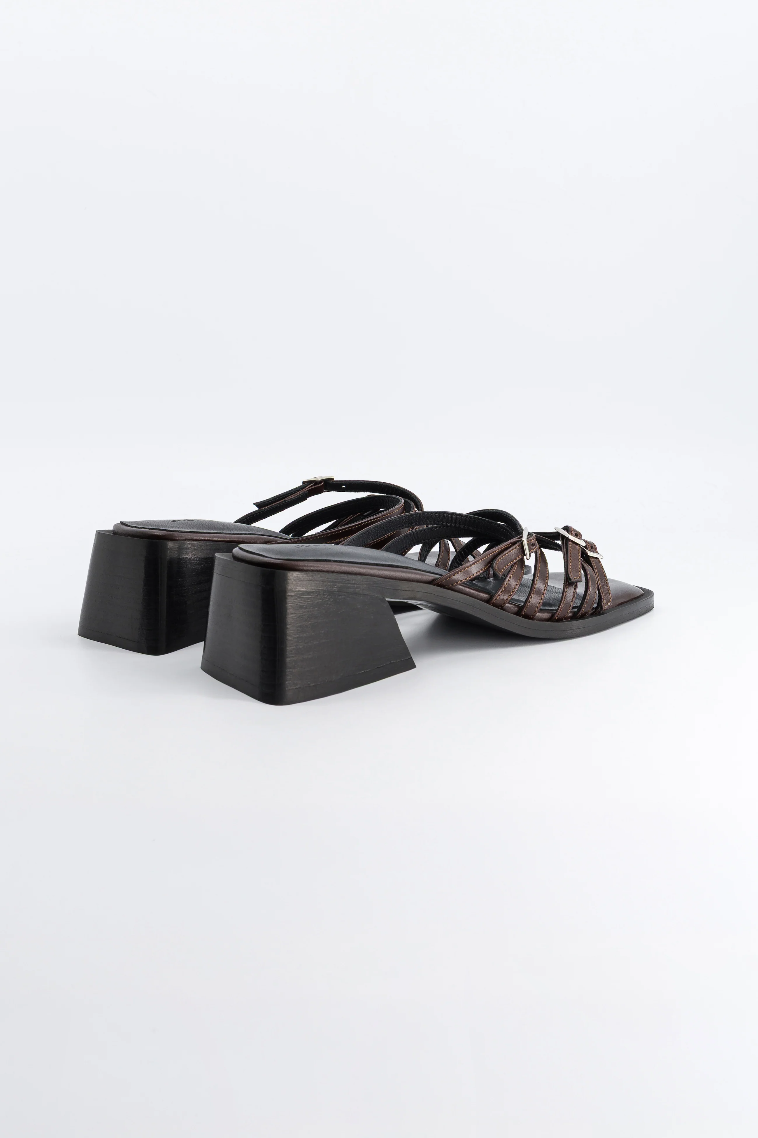 Andie brown sandals - Image 4