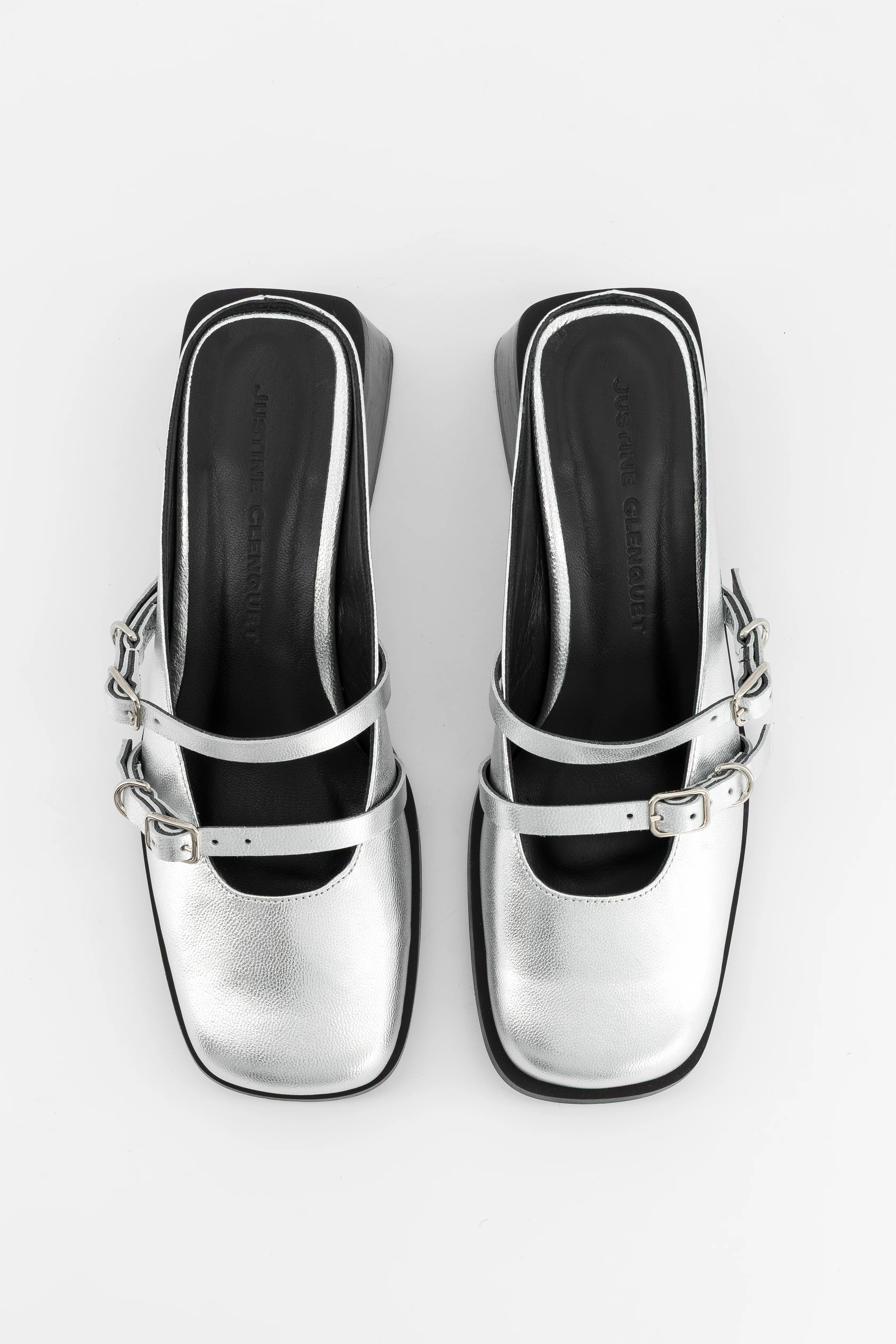 Andie silver mules - Image 3