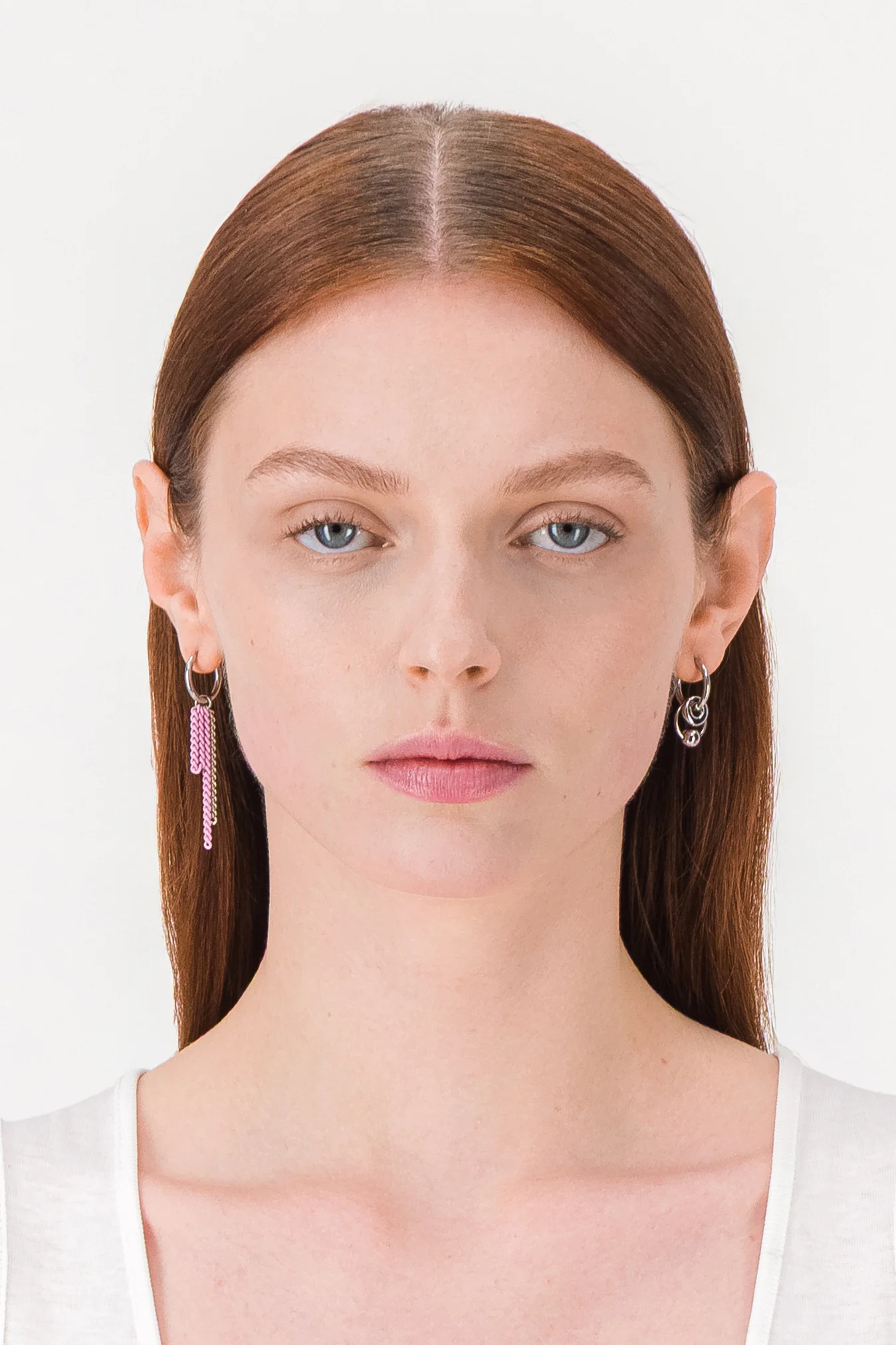 Asami pink earrings - Image 2