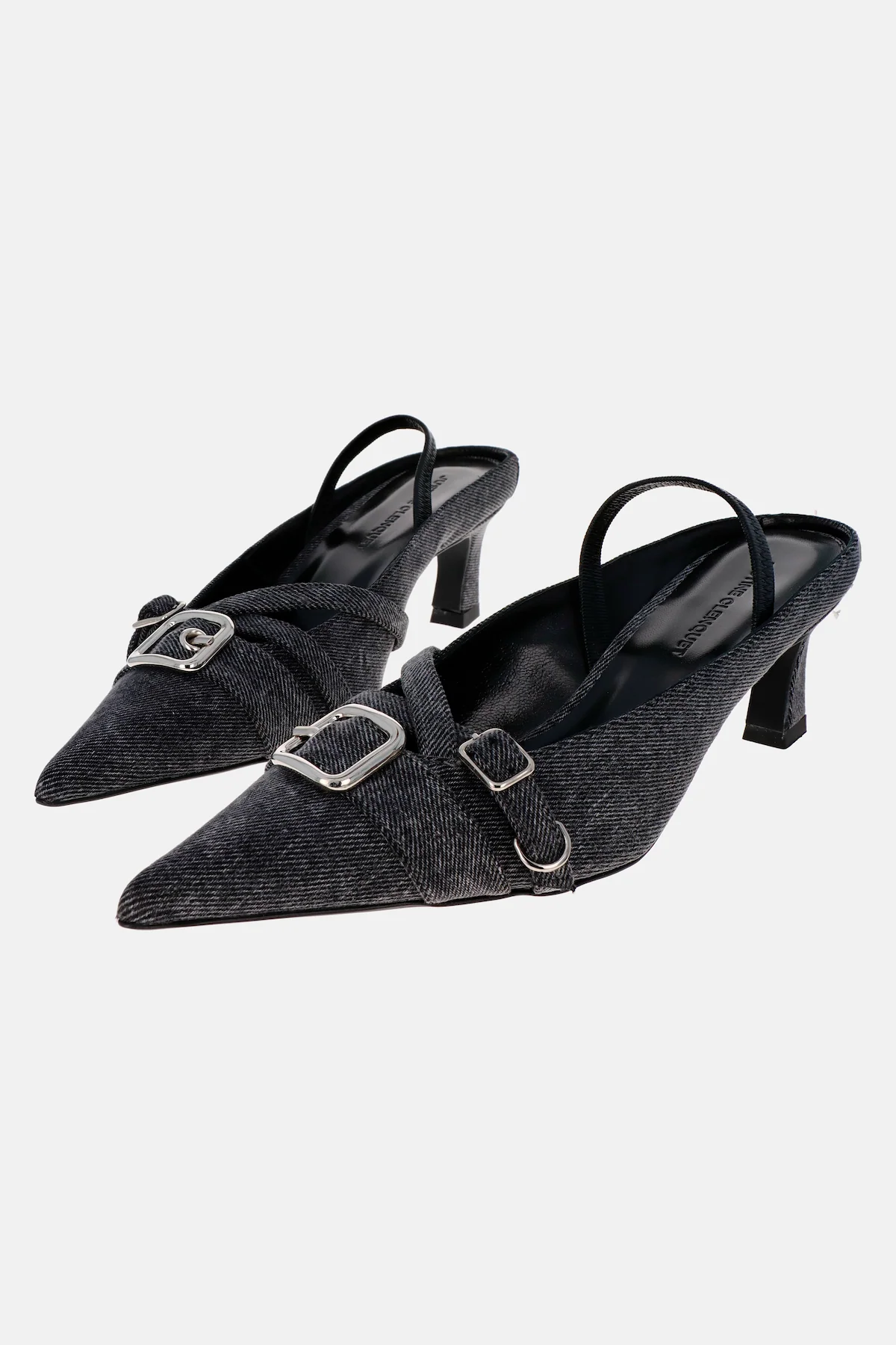 Joan denim zinc slingbacks - Image 4