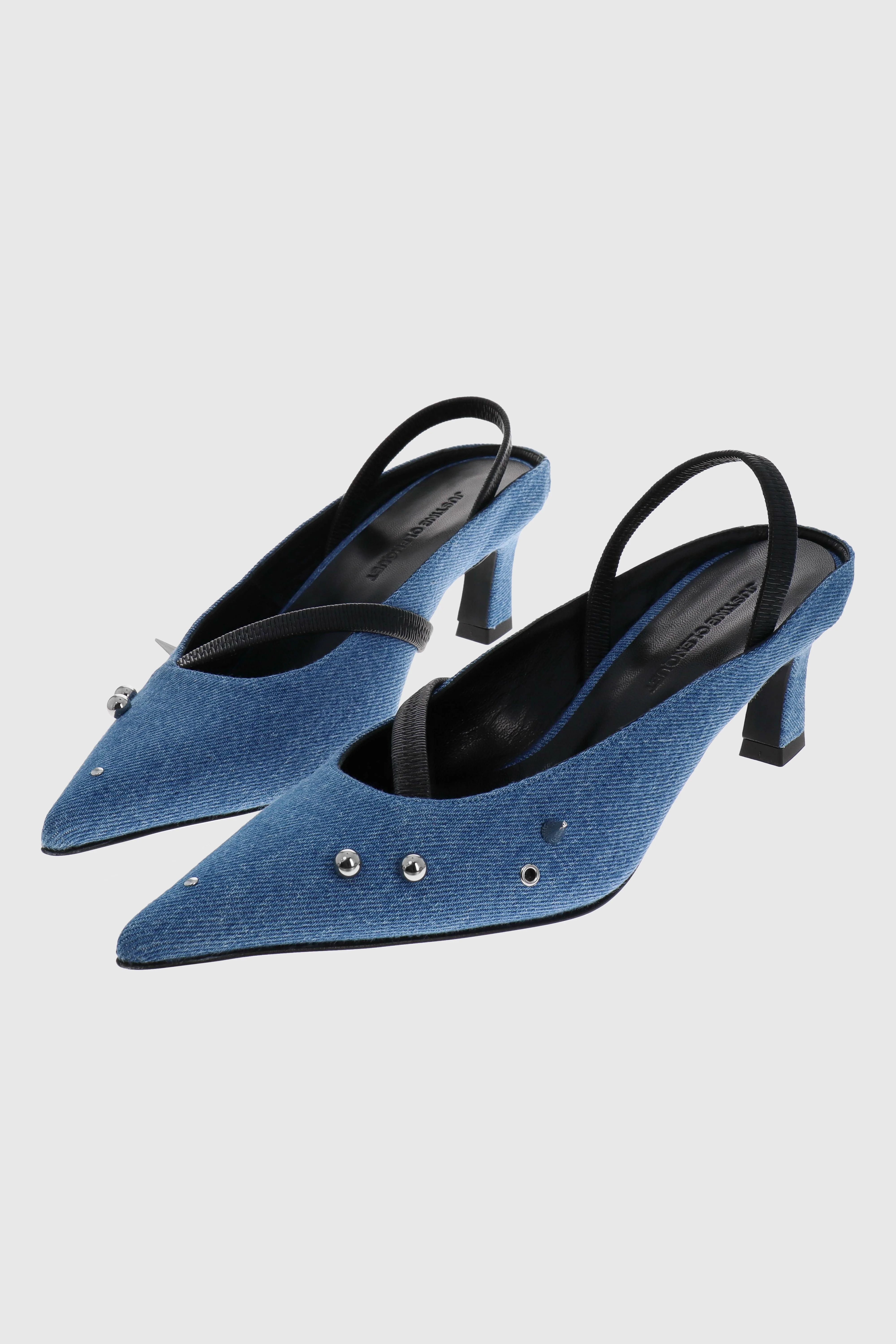 Joy denim blue slingbacks - Image 5