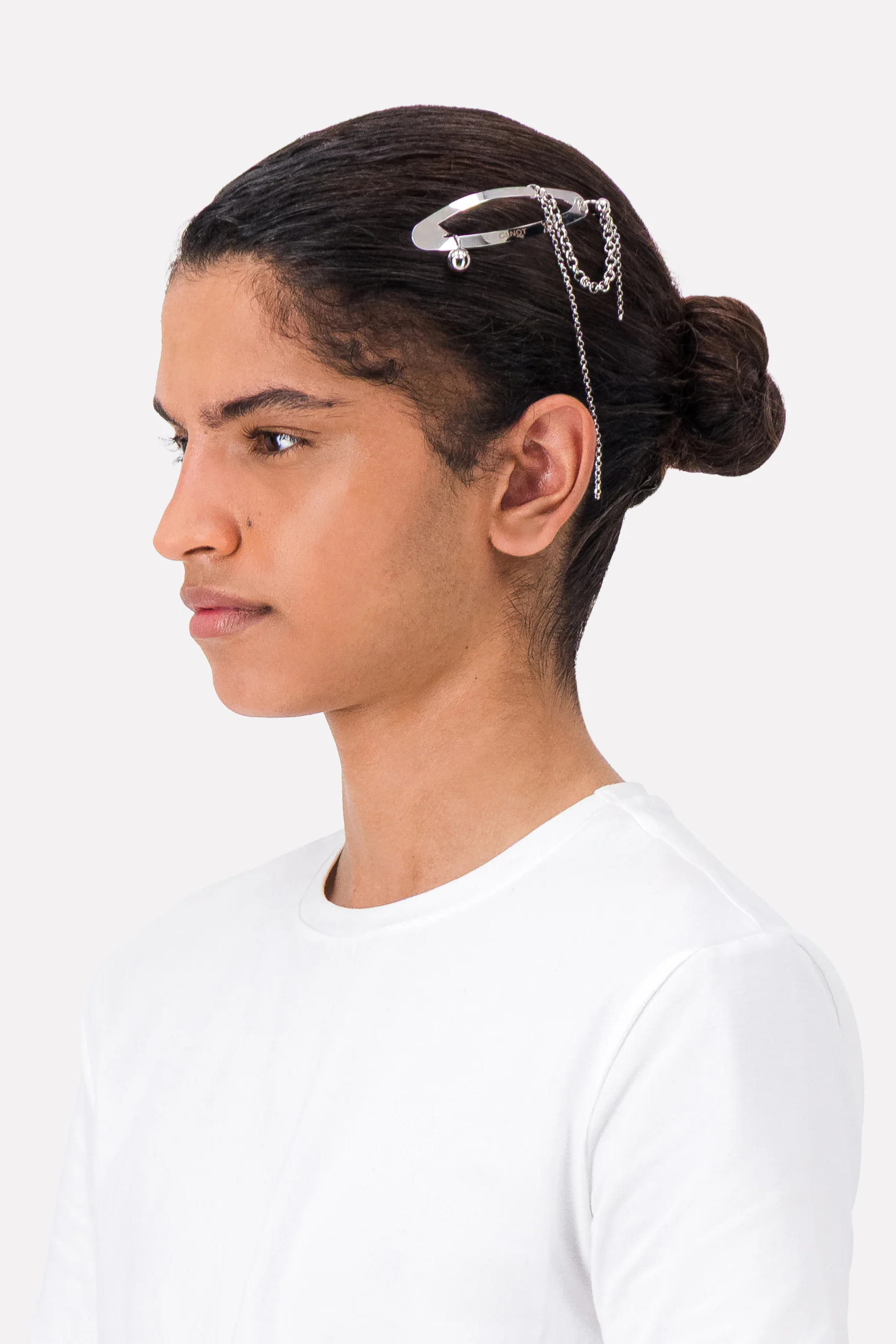 Lewis silver barrette - Image 3