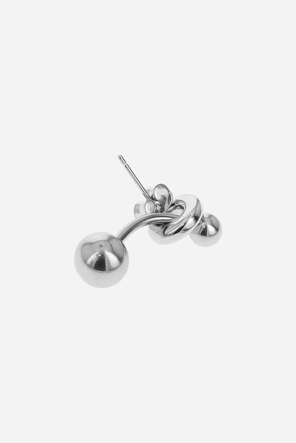 Mindy silver earring - Image 3