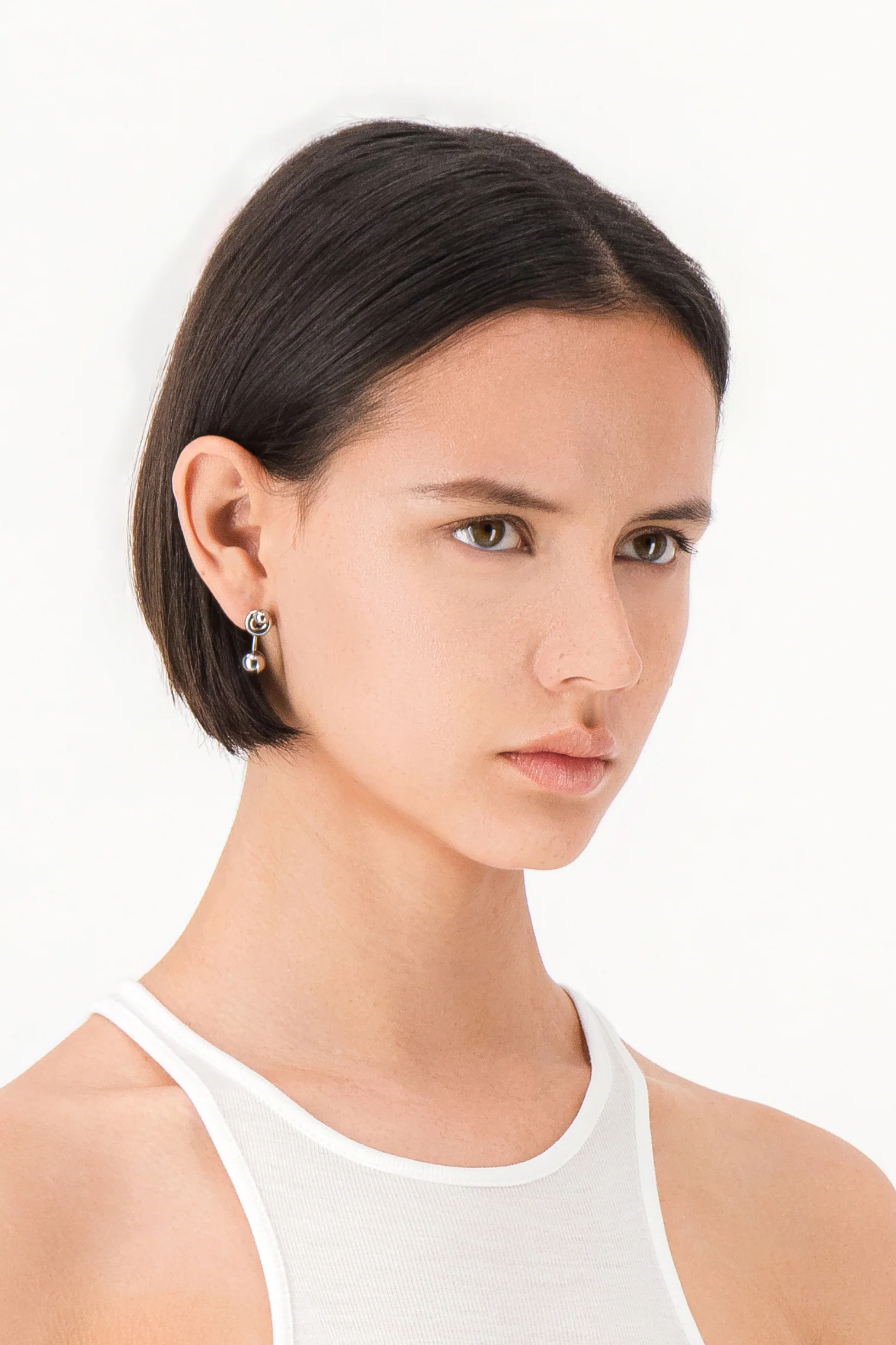 Mindy silver earring - Image 4