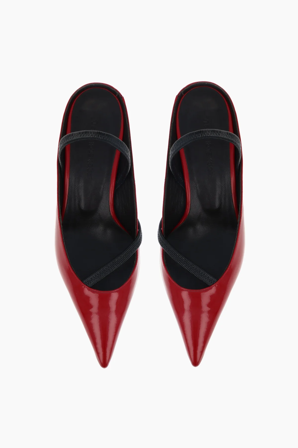 Sofia red lipstick slingbacks - Image 3