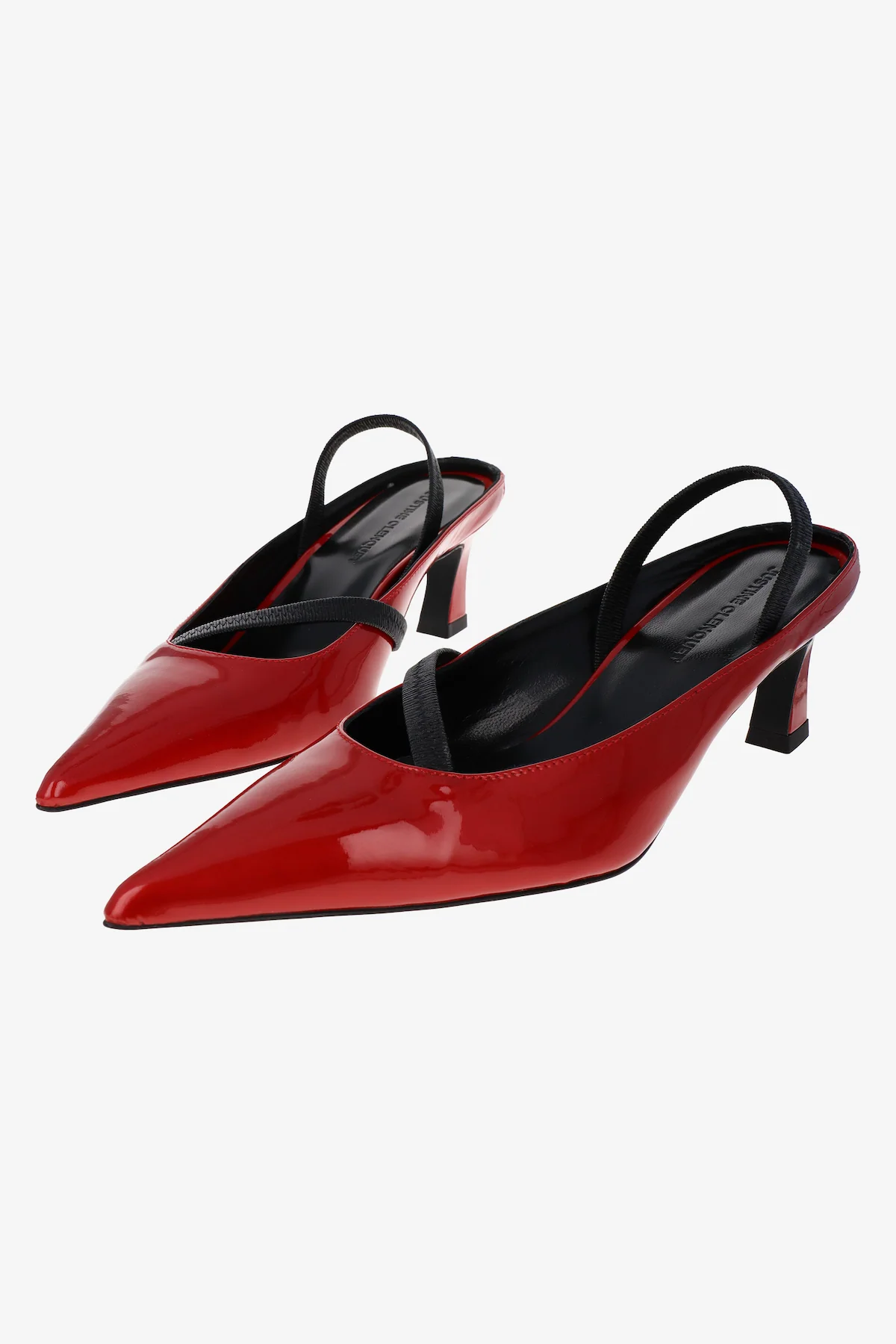 Sofia red lipstick slingbacks - Image 5
